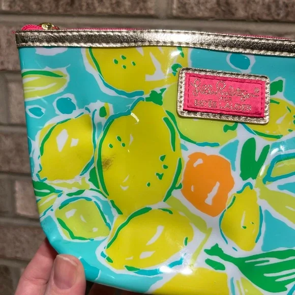 Lily Pulitzer Estée Lauder Cosmetic Makeup Bag - Picture 10 of 15